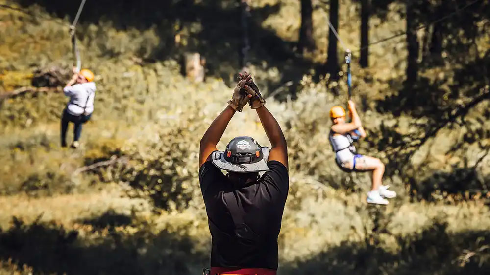Ziplining in Saskatchewan Sask Parks