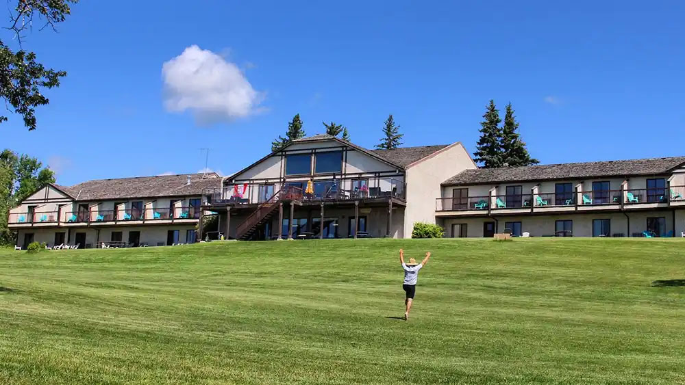 Camping and in Moose Mountain Sask Parks