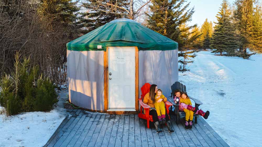 Camping and in Pike Lake Sask Parks